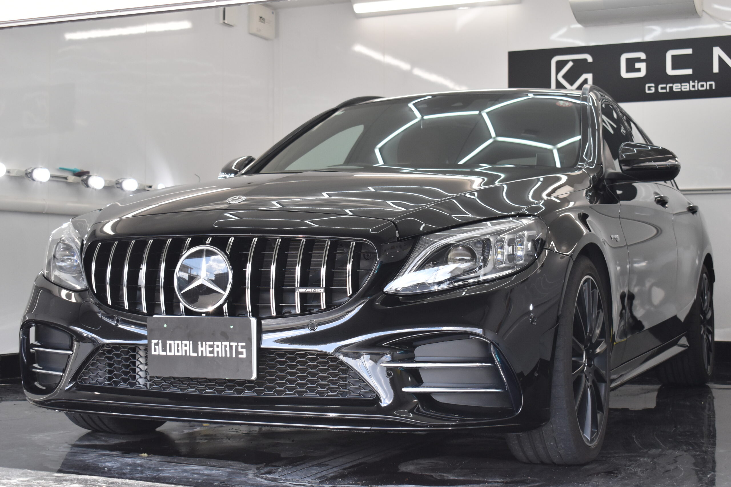 Mercedes　AMG C43ワゴン　セラミックコーティング施工！
